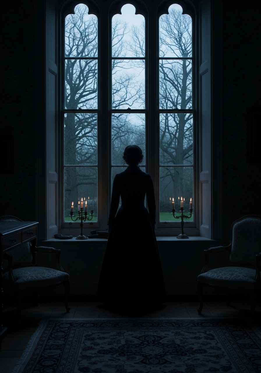 Brumas sobre Blackthorn Hall relato de Romance gótico
