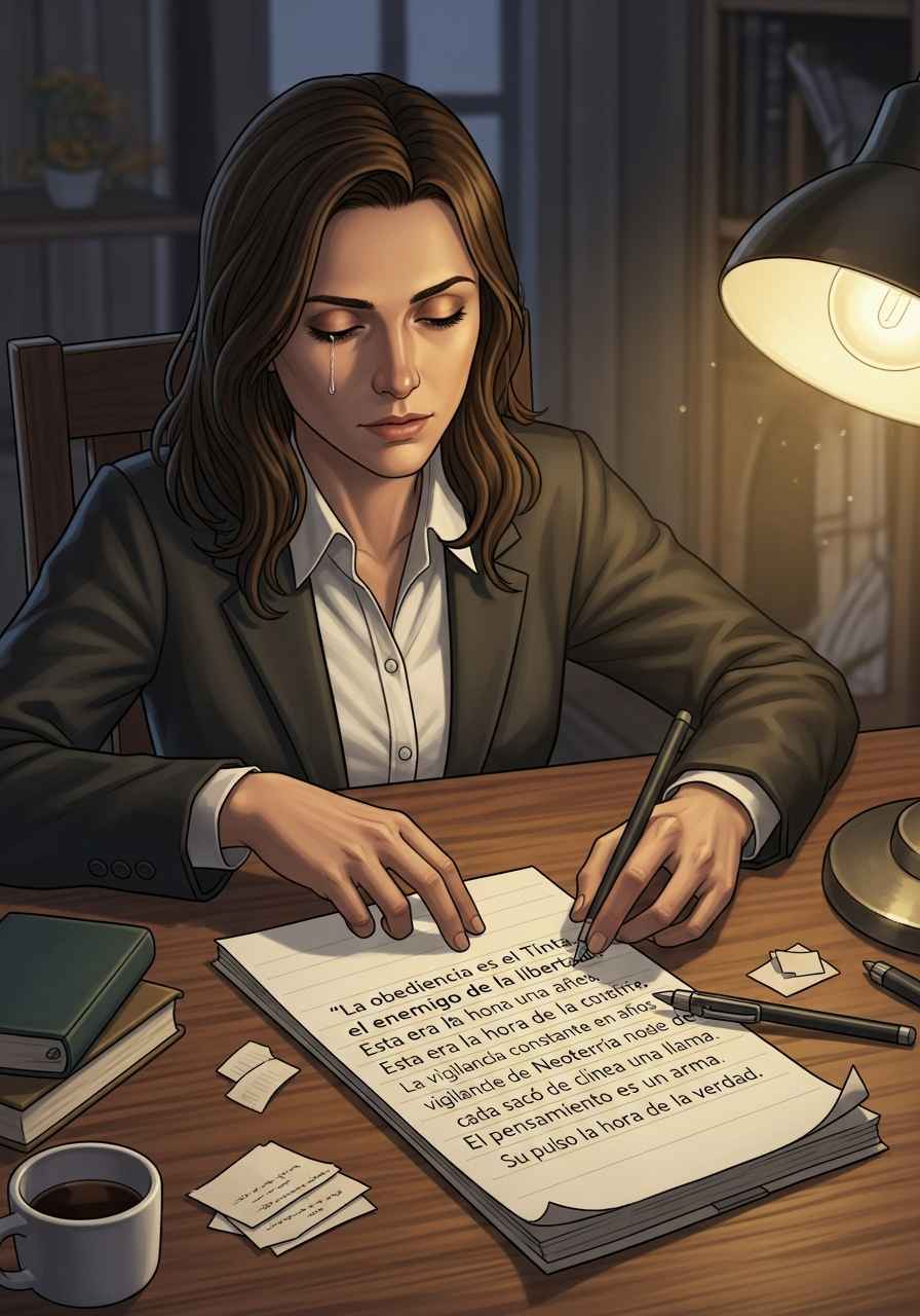 Cenizas de un Imperio relato de Distopía política