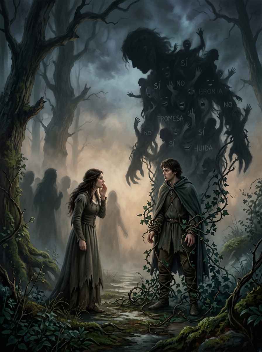 Portada del relato El eco de la hiedra palpitante