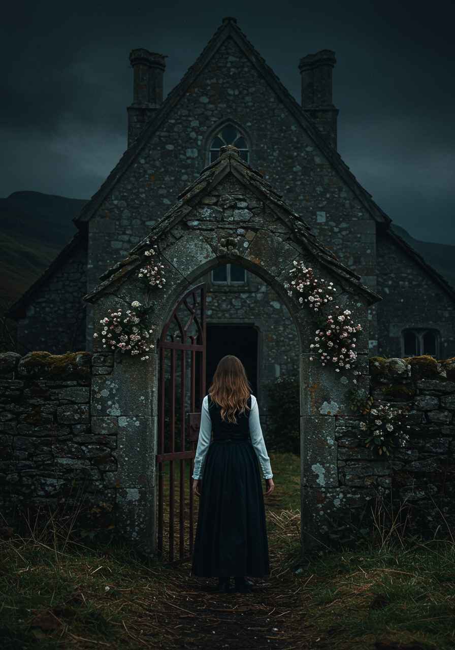 La Casa de los Espejos Velados relato de Romance gótico